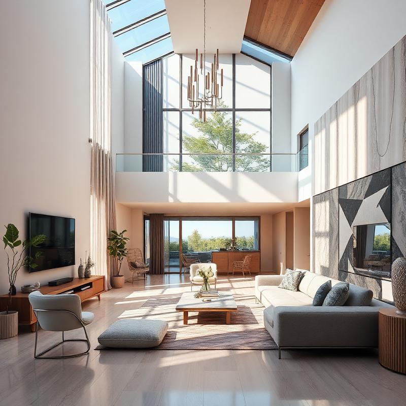 Modern residential AI architecture render - 3D visualization of AI-designed ADU project by zHeight