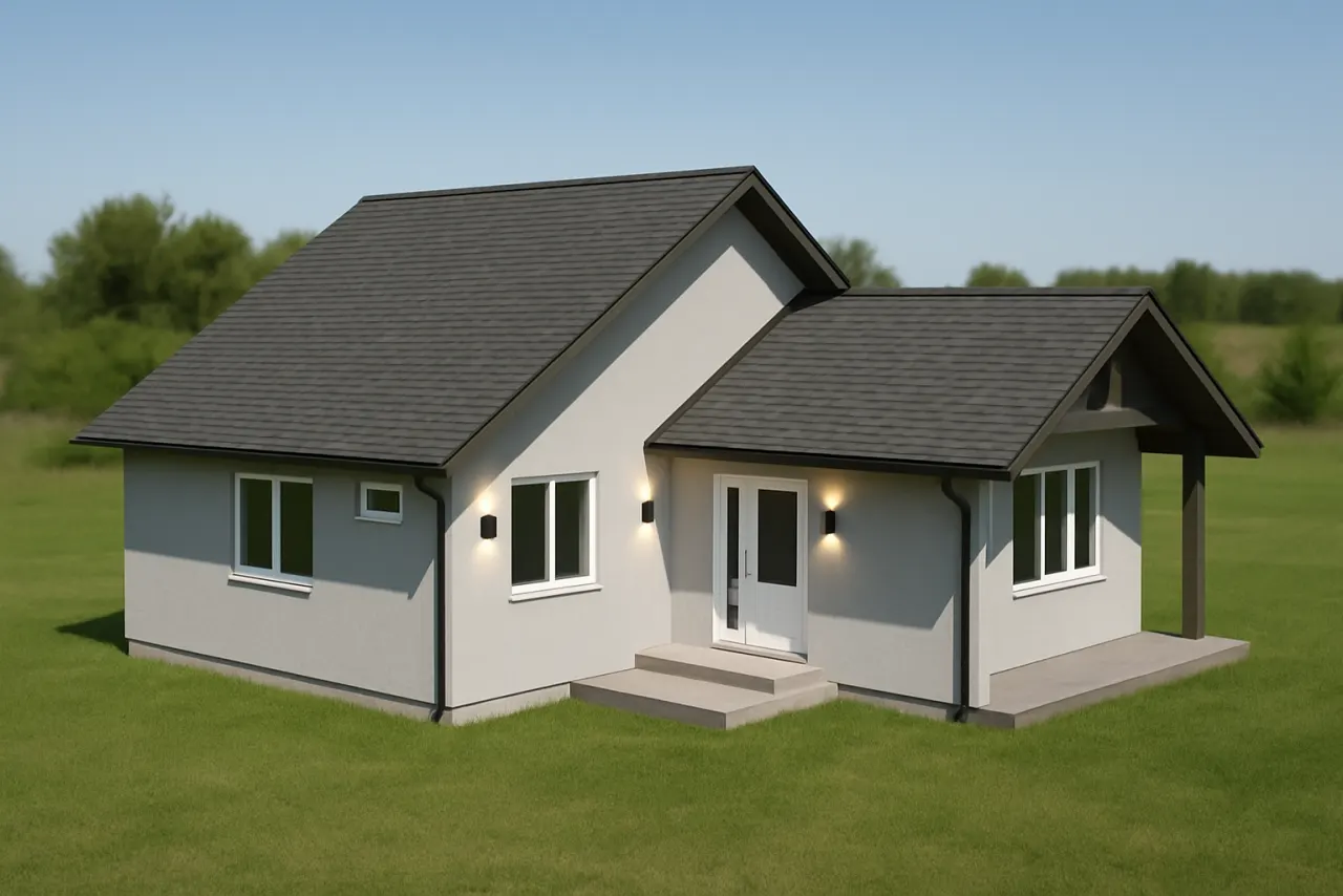 AI-generated detached ADU floor plan - 749 SFT ADU in San Leandro by zHeight in San Leandro, CA