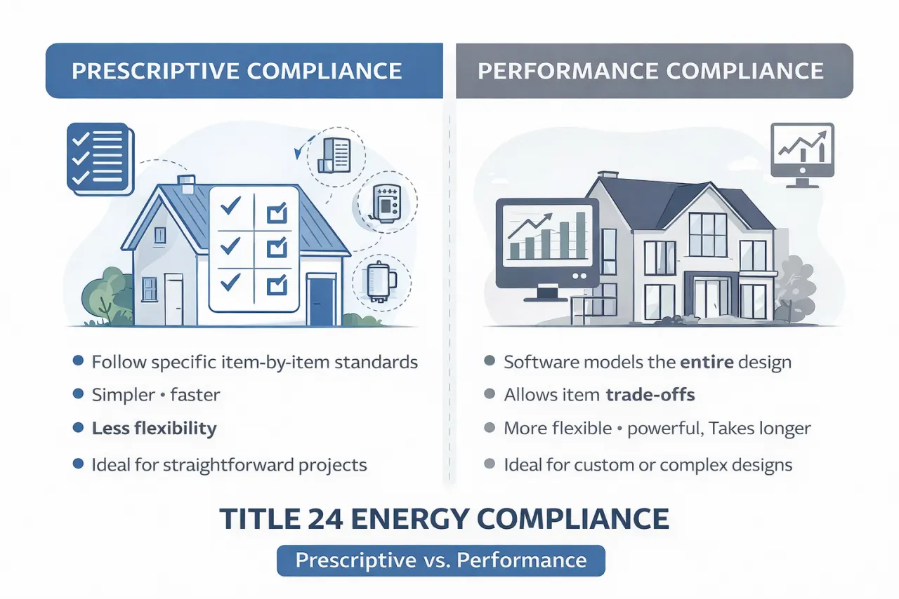 Prescriptive vs Performance Title 24 | zHeight Blog